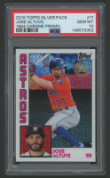Jose Altuve 2019 Topps Chrome Silver Pack / 1984 #T8411 (PSA 10) at PristineAuction.com