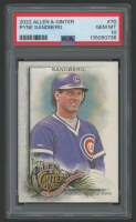 Ryne Sandberg 2022 Topps Allen & Ginter #70 (PSA 10) at PristineAuction.com
