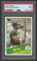 Rickey Henderson 1985 Topps #115 (PSA 9) at PristineAuction.com