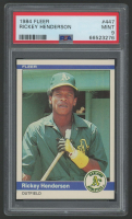 Rickey Henderson 1984 Fleer #447 (PSA 9) at PristineAuction.com