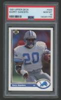 Barry Sanders 1991 Upper Deck #444 (PSA 10) at PristineAuction.com