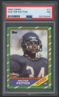 Walter Payton 1986 Topps #11 (PSA 7) at PristineAuction.com