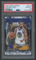 Stephen Curry 2025 Topps Chrome Serenity #SY3 (PSA 10) at PristineAuction.com