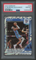 Shai Gilgeous-Alexander 2024 Donruss Wedges #123 (PSA 10) at PristineAuction.com