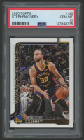 Stephen Curry 2025 Topps #135 (PSA 10) at PristineAuction.com