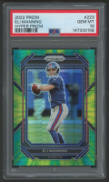 Eli Manning 2022 Panini Prizm Hyper Prizm #223 #49/175 (PSA 10) at PristineAuction.com