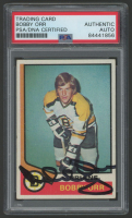 Bobby Orr Signed 1974-75 Topps #100 (PSA) at PristineAuction.com