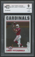 Larry Fitzgerald 2004 Topps Chrome #215 (BCCG 9) at PristineAuction.com
