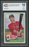 Mookie Betts 2014 Topps Heritage #H558 (BCCG 10) at PristineAuction.com