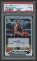 Manu Ginobili 2023 Topps Chrome Autograph Refractor #CGMG (PSA 9) at PristineAuction.com