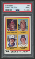 Larry Andersen RC / Tim Jones RC / Mickey Mahler RC / Jack Morris RC 1978 Topps Rookie Pitchers #703 DP (PSA 9) at PristineAuction.com