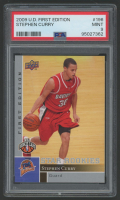 Stephen Curry 2009 Upper Deck First Edition #196 (PSA 9) at PristineAuction.com
