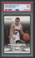 Stephen Curry 2009 Prestige #230 (PSA 9) at PristineAuction.com