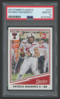 Patrick Mahomes II 2017 Classics #274 (PSA 10) at PristineAuction.com