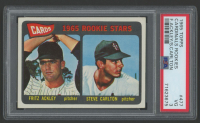 Fritz Ackley / Steve Carlton 1965 Topps #477 Rookie Stars RC (PSA 3) at PristineAuction.com