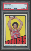 Julius Erving 1972-73 Topps #255 AS RC (PSA 3) at PristineAuction.com