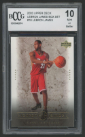 Lebron James 2003 Upper Deck Lebron James Box Set #16 (BCCG 10) at PristineAuction.com