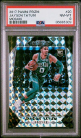 Jayson Tatum 2017 Panini Prizm Mosaic #20 (PSA 8) at PristineAuction.com