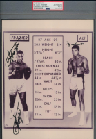 Muhammad Ali & Joe Frazier Signed 8x10 Photo (PSA) (See Description) at PristineAuction.com