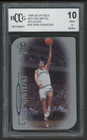 Dirk Nowitzki 1998-99 Skybox Molten Metal Xplosion #35 (BCCG 10) at PristineAuction.com
