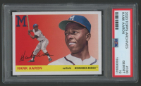 Hank Aaron 2020 Topps Archives #100 (PSA 10) at PristineAuction.com