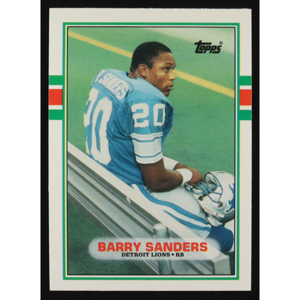 Barry Sanders 1989 Topps Traded #83T RC at PristineAuction.com