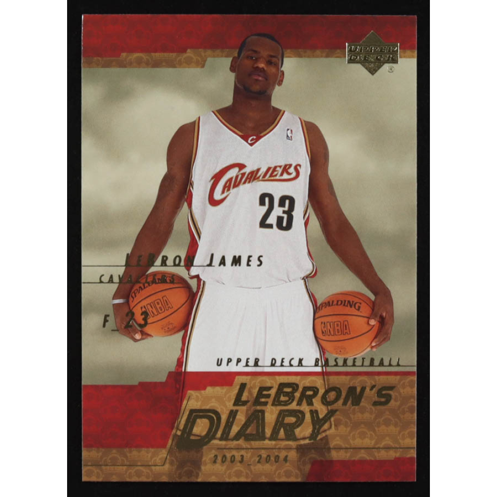LeBron James 2003-04 Upper Deck LeBron's Diary #LJ8 RC at PristineAuction.com