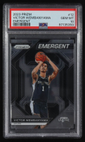 Victor Wembanyama 2023-24 Panini Prizm Emergent #12 RC (PSA 10) at PristineAuction.com