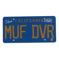 Tommy Chong & Cheech Marin Signed "Cheech & Chong: Up In Smoke" License Plate (Beckett) at PristineAuction.com