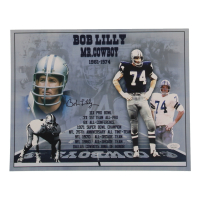 Bob Lilly Signed Cowboys 11x14 Photo (JSA) at PristineAuction.com
