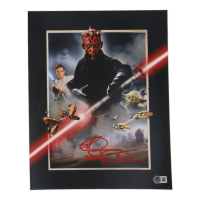 Ray Park Signed "Star Wars: Episode I &ndash; The Phantom Menace" 11x14 Photo (Beckett) at PristineAuction.com