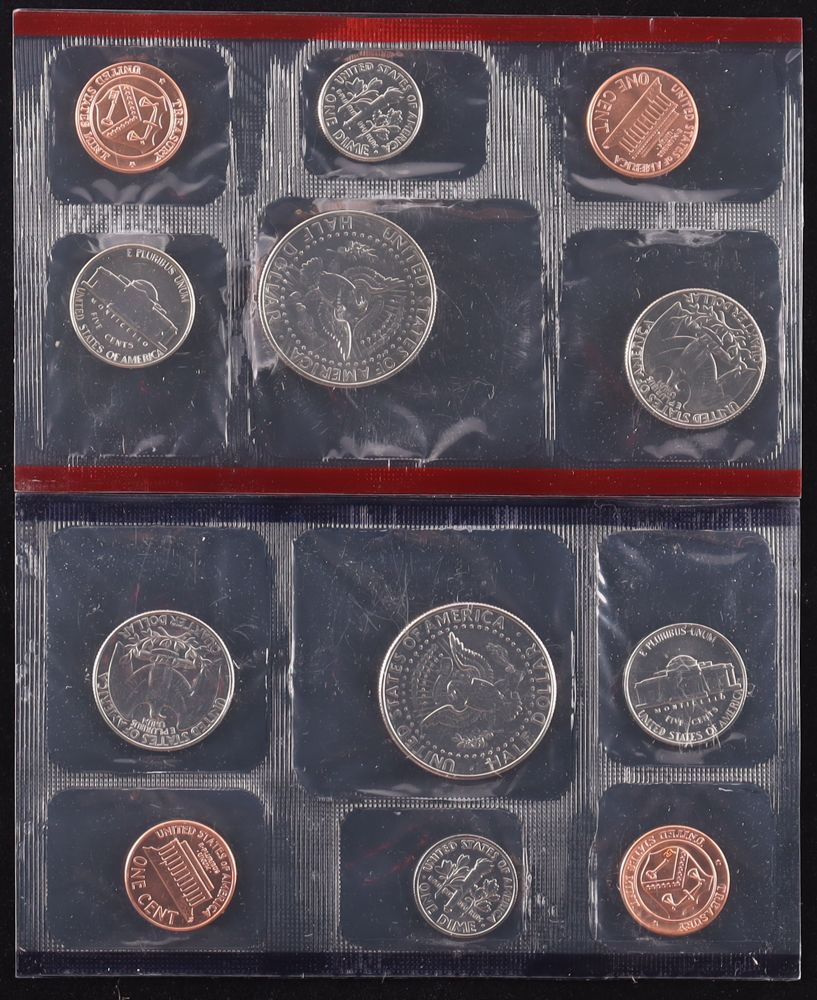 1990 United States D & P Mint Proof Set of (12) Coins at PristineAuction.com 1990 United States D & P Mint Proof Set of (12) Coins at PristineAuction.com