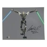 Matthew Wood Signed "Star Wars" 11x14 Photo Inscribed "General Grievous" (Beckett) at PristineAuction.com