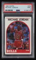 Michael Jordan 1989 NBA Hoops #200 (PSA 9) at PristineAuction.com