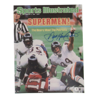 Dan Hampton Signed Bears 11x14 Magazine Cover Photo (Beckett) at PristineAuction.com