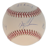 Dwight "Doc" Gooden Signed OML Baseball Inscribed "84 R.O.Y", "85  Cy" & "86 W.S. Champs" (JSA) at PristineAuction.com
