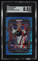 Jim Kelly 2022 Panini Prizm Blue Wave Prizm #37 #174/199 (SGC 8.5) at PristineAuction.com