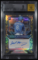 Zach McKinstry 2021 Panini Prizm Rookie Autographs Prizms Snake Skin #RA-ZM RC #05/35 (BGS 9 | Autograph Graded BGS 10) at PristineAuction.com
