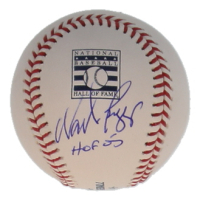 Wade Boggs Signed OML Hall of Fame Logo Baseball Inscribed "HOF 05" (JSA) at PristineAuction.com