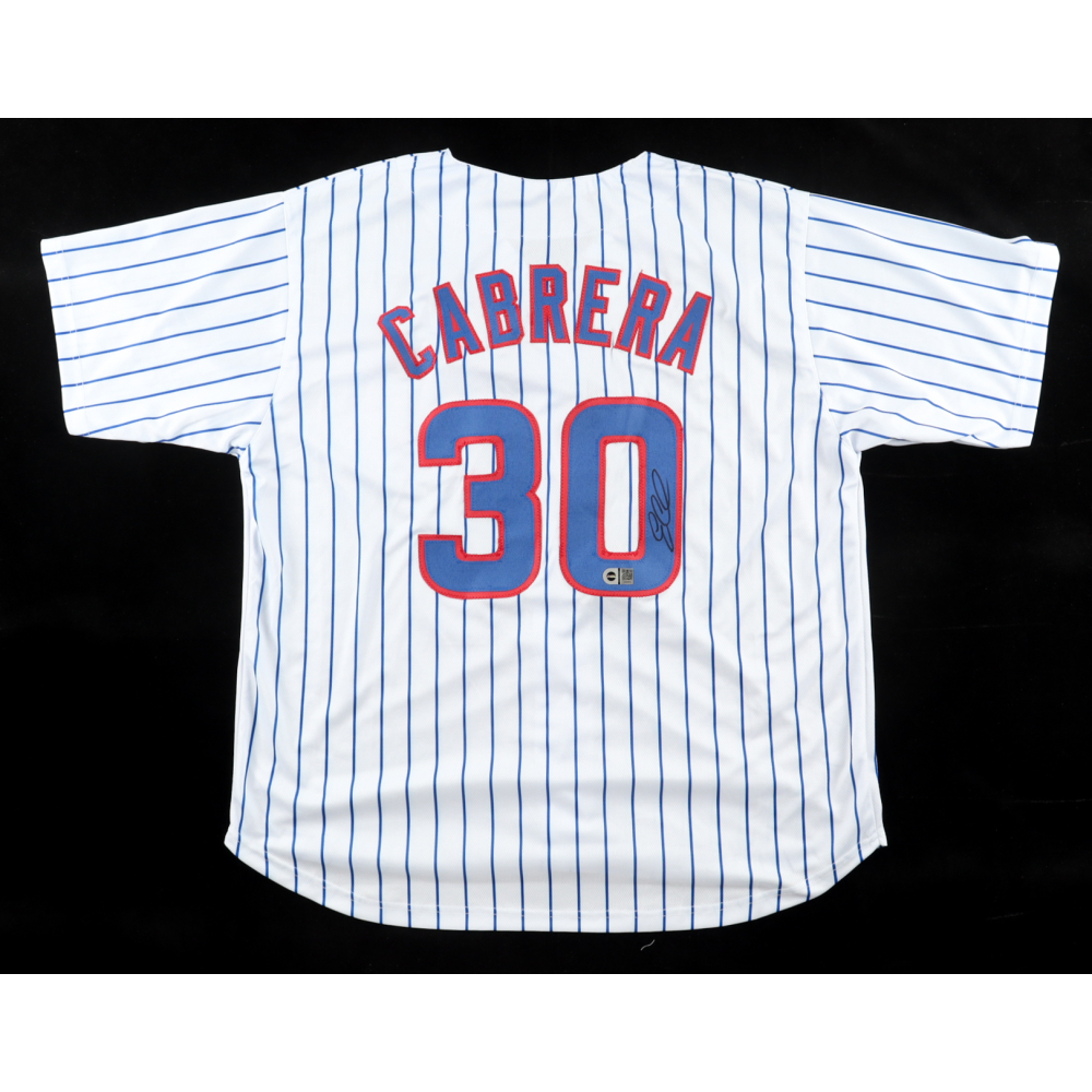 Edward Cabrera Signed Jersey (SWAU) at PristineAuction.com