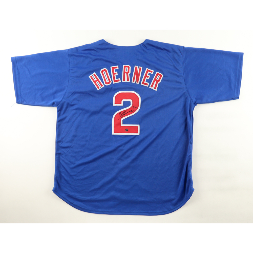 Nico Hoerner Signed Jersey (Wilder Tag) at PristineAuction.com