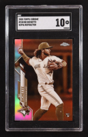 Bo Bichette 2020 Topps Chrome Sepia Refractor #150 RC (SGC 10) at PristineAuction.com