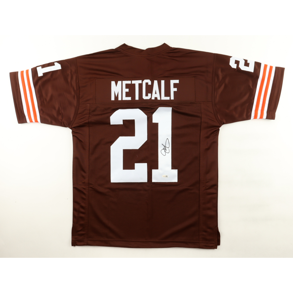 Eric Metcalf Signed Jersey (JSA) at PristineAuction.com