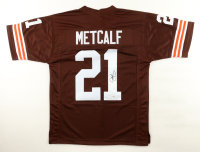 Eric Metcalf Signed Jersey (JSA) at PristineAuction.com