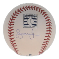 Andruw Jones Signed OML Hall of Fame Logo Baseball (JSA) at PristineAuction.com