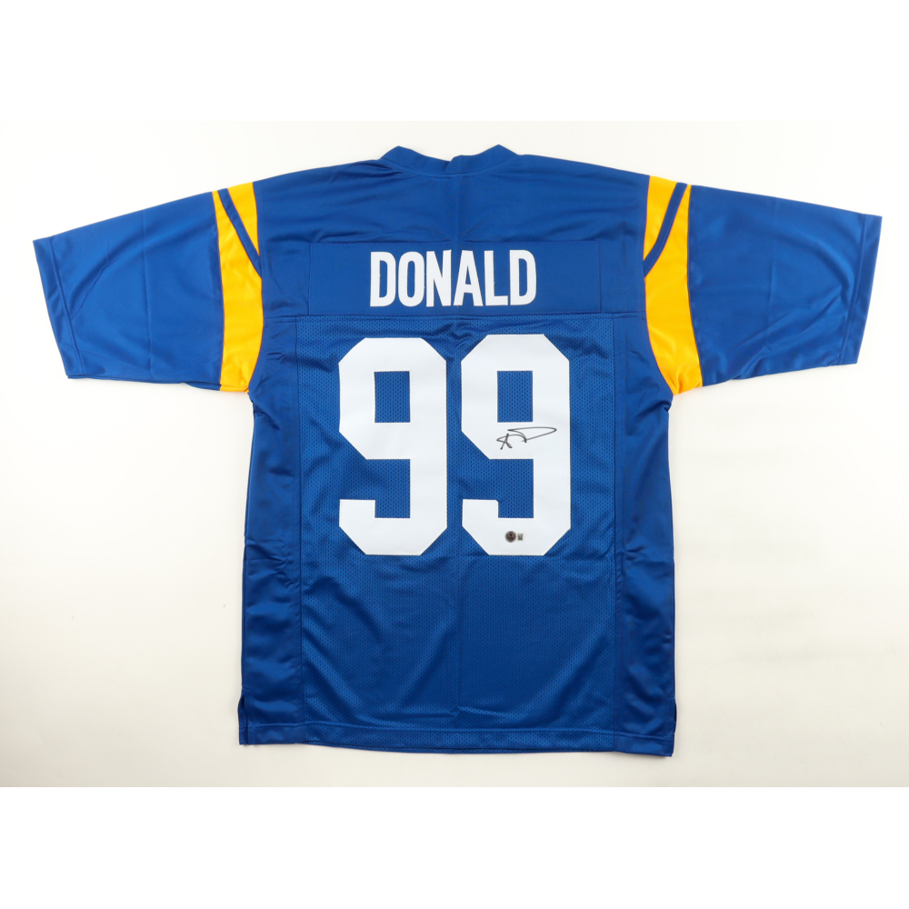 Aaron Donald Signed Jersey (Beckett) at PristineAuction.com