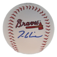 Tom Glavine Signed OML Braves Logo Baseball (JSA) at PristineAuction.com