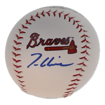 Tom Glavine Signed OML Braves Logo Baseball (JSA) at PristineAuction.com Tom Glavine Signed OML Braves Logo Baseball (JSA) at PristineAuction.com