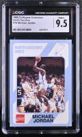 Michael Jordan 1989 Collegiate Collection North Carolina #18 (CGC 9.5) at PristineAuction.com