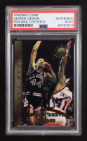 George Gervin Signed 1996 NBA Topps Stars Golden Season #68 (PSA) at PristineAuction.com